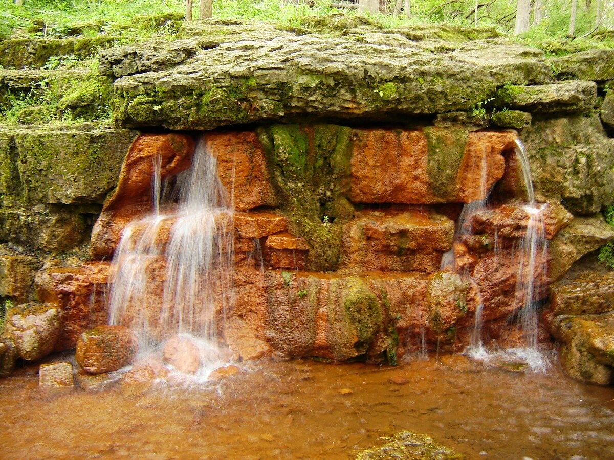 The springs at Glen Helen Nature Preserve in Yellow Springs, Ohio